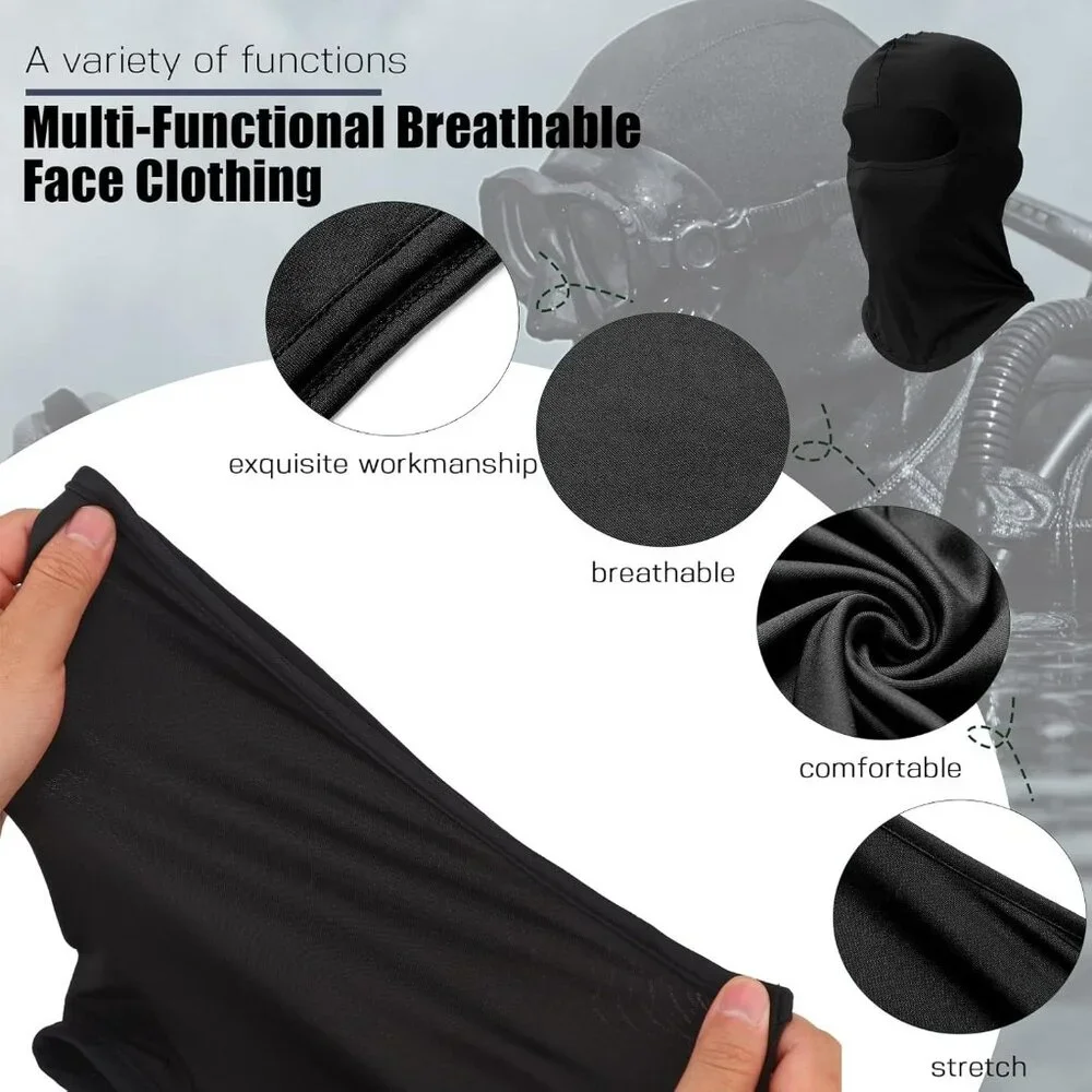 Balaclava Face Mask 30PCS Polyester UV Protective Cooling Full Cover Outdoor